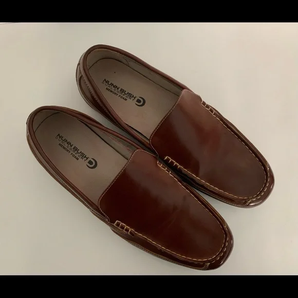 Nunn Bush Mens leather loafers size 13 - Picture 1 of 7